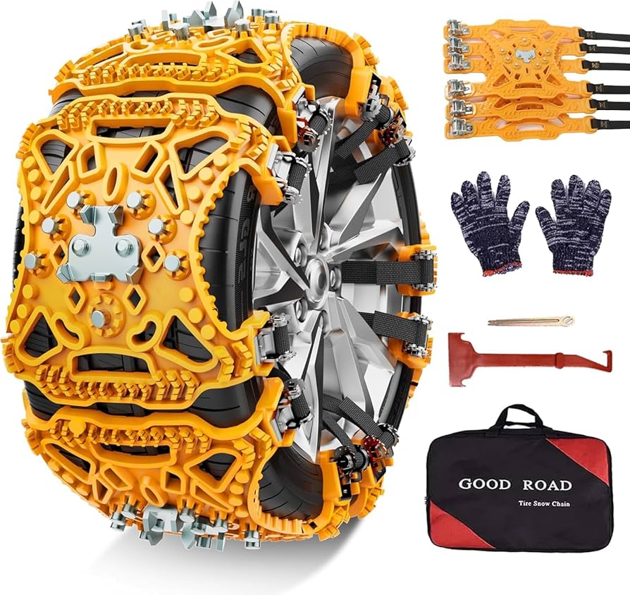 Amazon.co.jp: タイヤチェーン スノーチェーン 車用チェーン 非